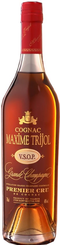 MAXIME TRIJOL VSOP COGNAC 750 GRANDE CHAMPAGNE FROM FRANCE