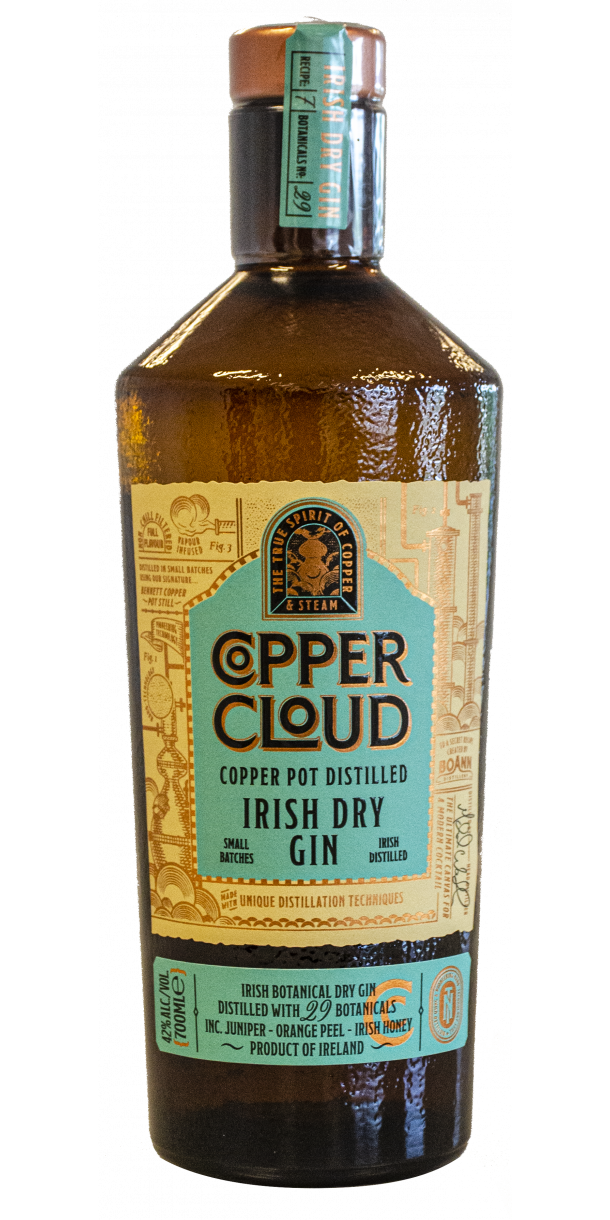 Copper Cloud Irish Dry Gin - 42% - Gin - LAGO-import A/S