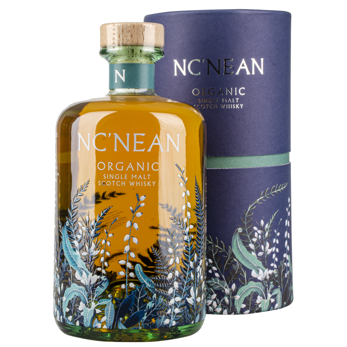 Ncnean Organic Highland Single Malt Whisky, Batch 8 - 46% Bourbon/Wine Casks