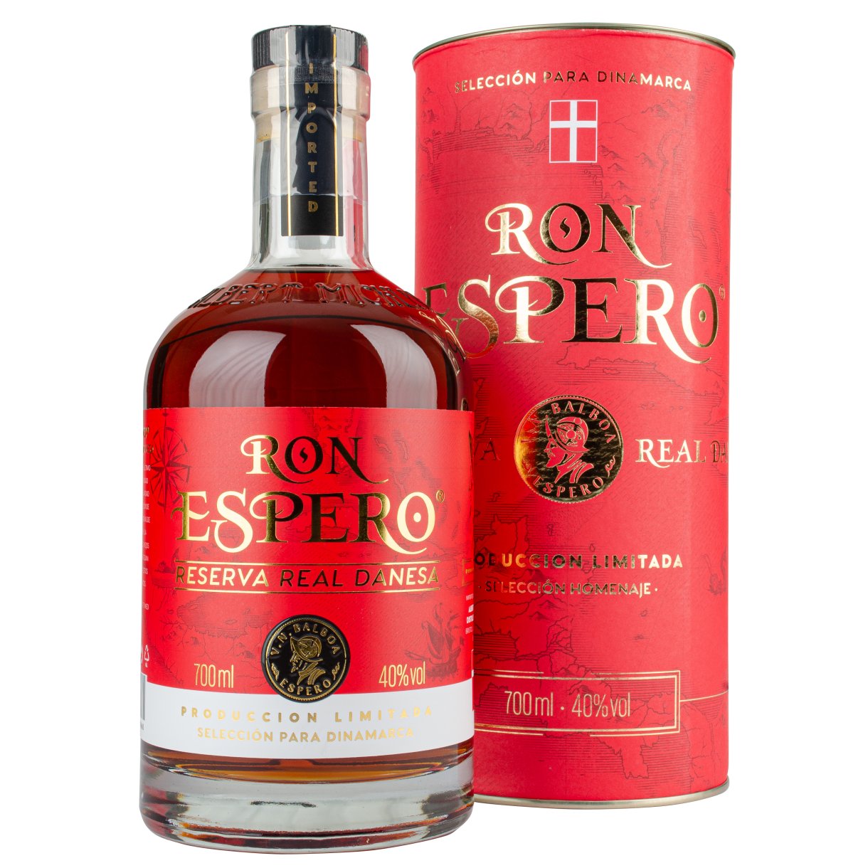 Ron Espero Reserva Real Danesa - Old Caribbean Blend, 40%