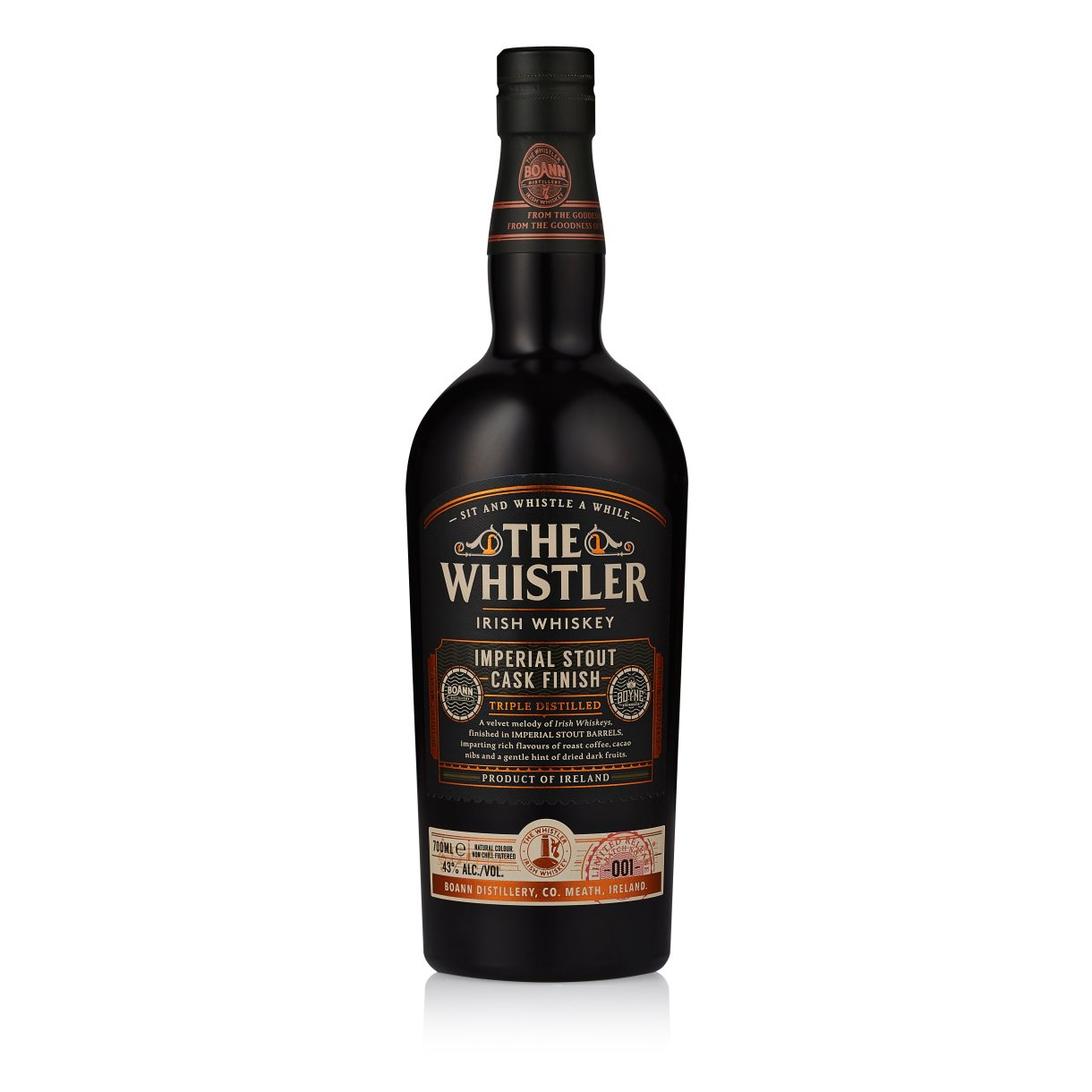 The Whistler - Imperial Stout Cask Finish - Irish Blended Whisky, 43%