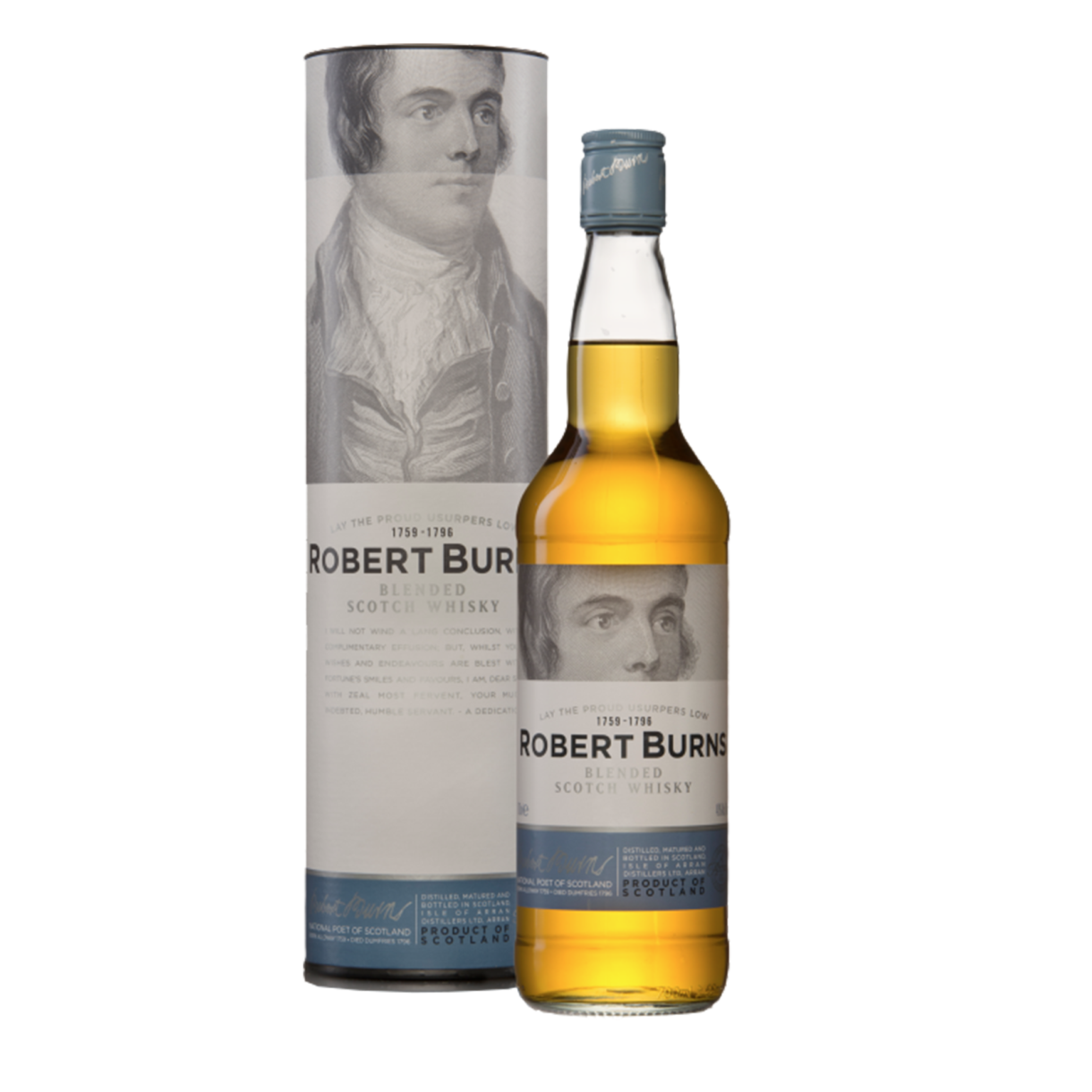 Robert Burns Blended Scotch Whisky - 40% 